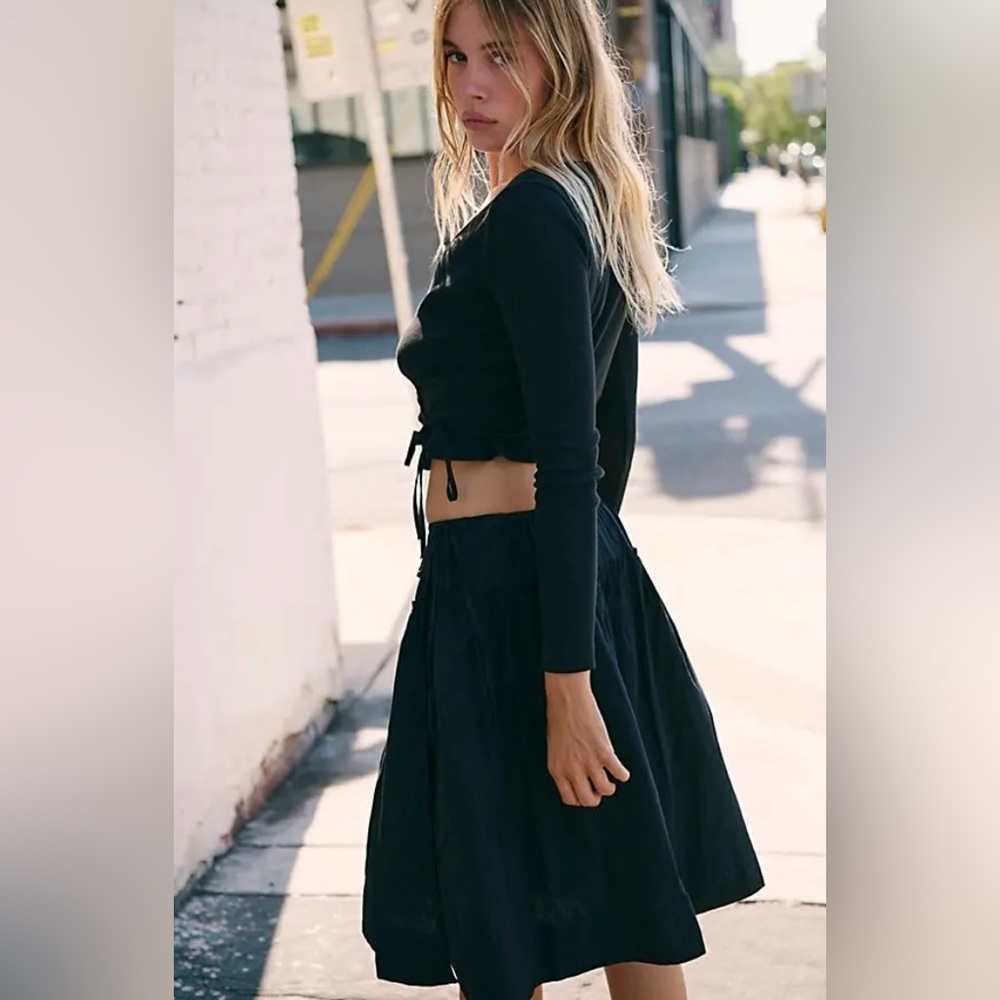 NWT Free People Free-est Effortless Temptation Skirt Set